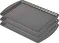 GoodCook Everyday Nonstick Carbon Steel 13” x 9” Baking Sheet Set, 3 Pack