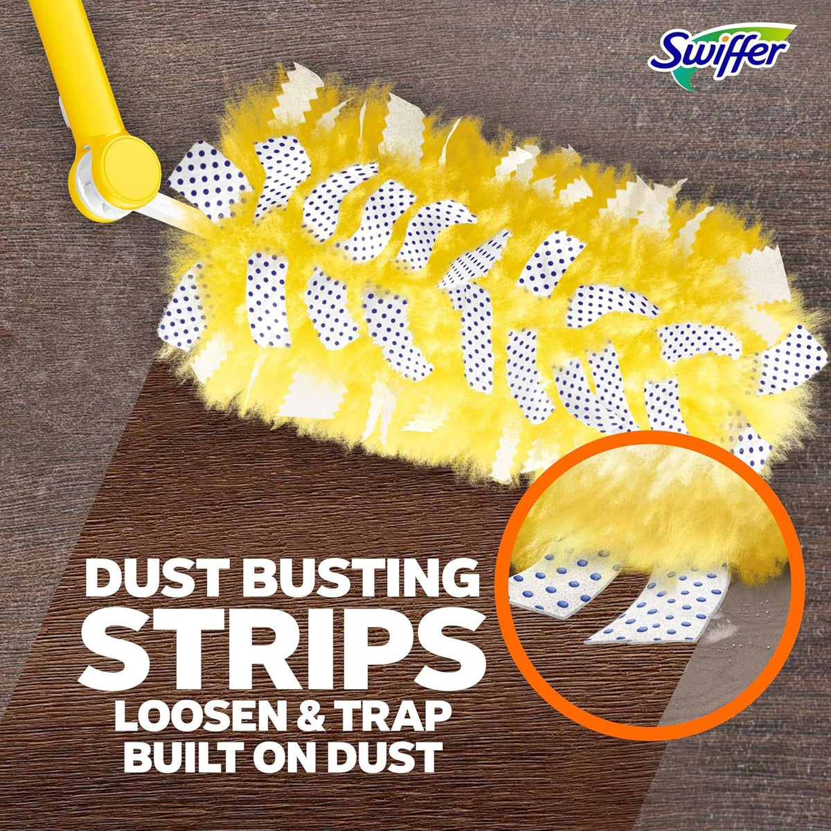 Swiffer Duster Kit with 3 ft Extendable Handle, Heavy Duty Dusting Starter