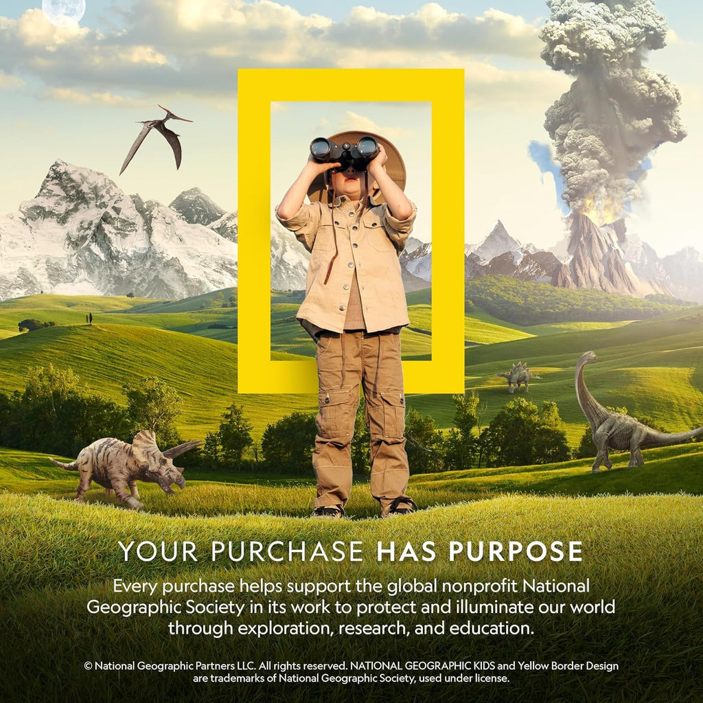 NATIONAL GEOGRAPHIC Air Rocket Toy – Ultimate LED Rocket Launcher for Kids