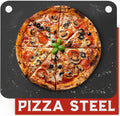 Primica Pizza Steel XL for Oven & Grill,16"x13.4", The Ultimate Crust Game Changer